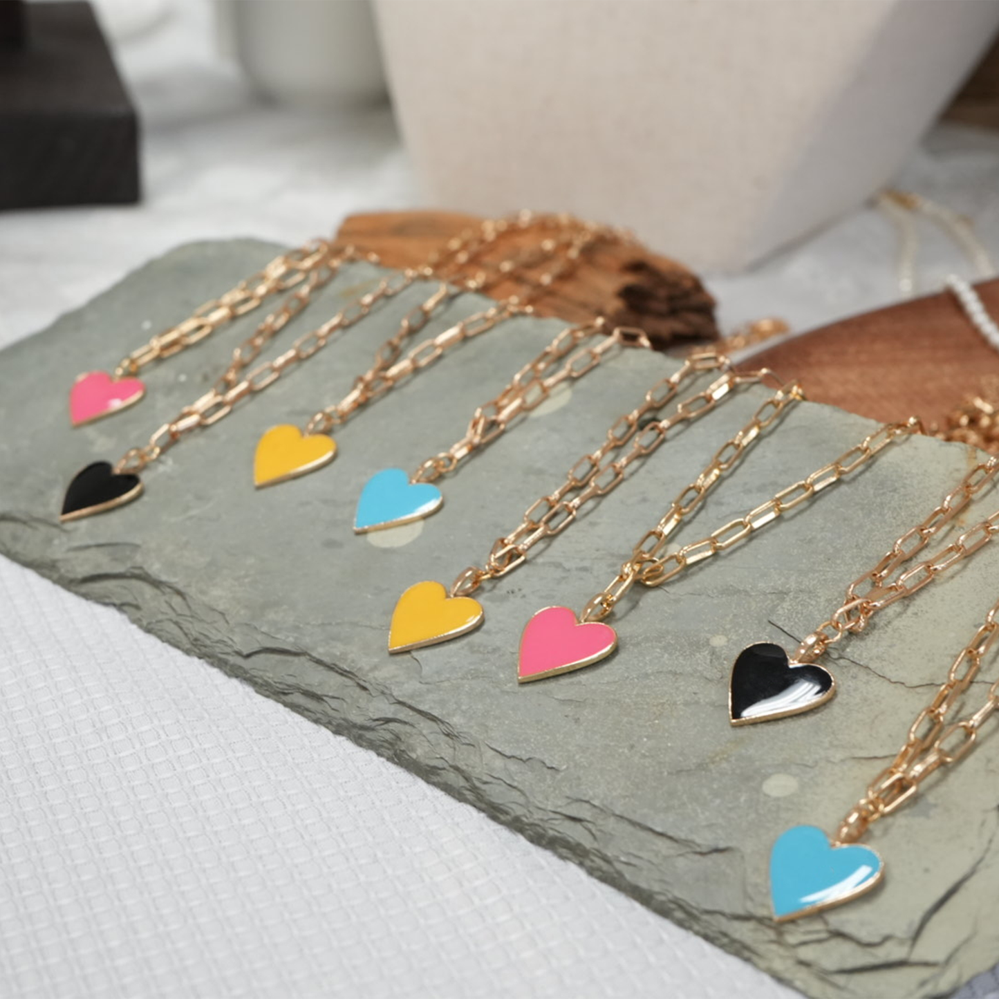 Preppy Heart Necklace