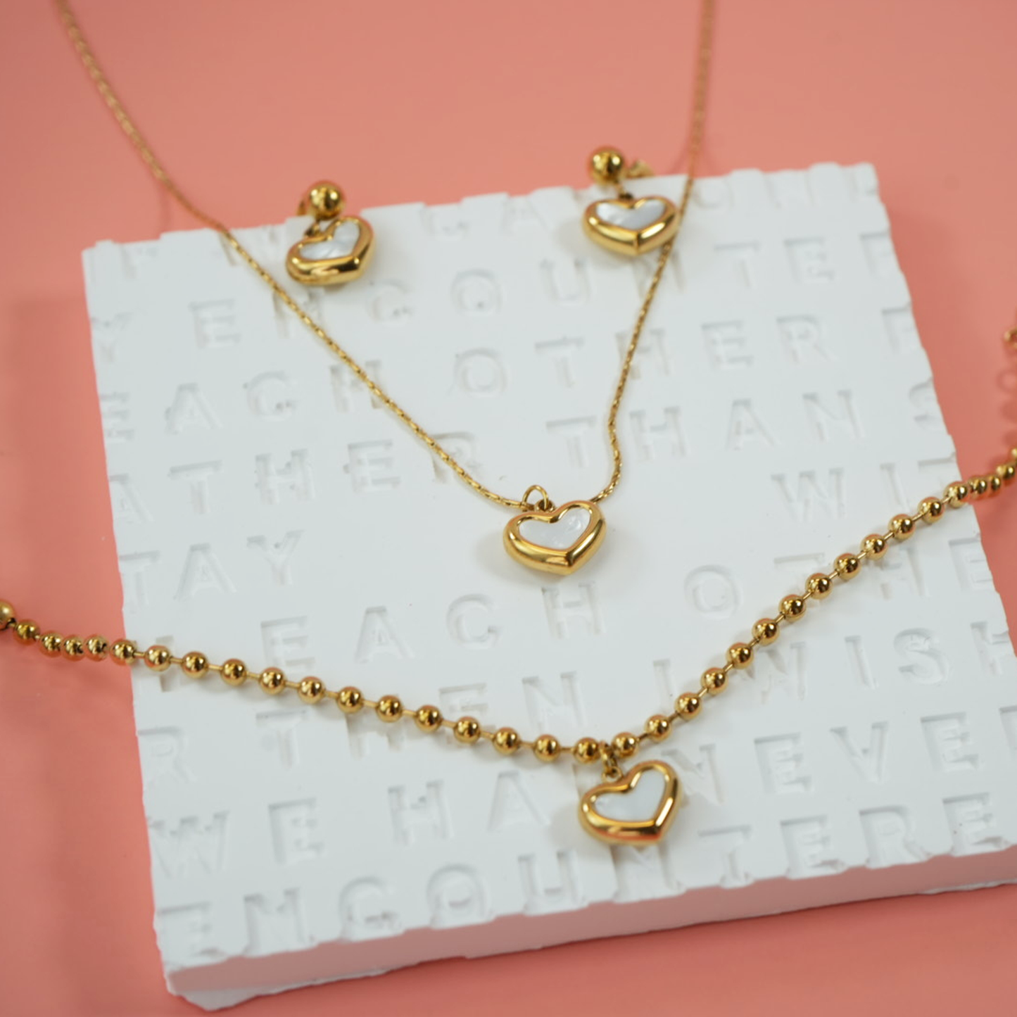 "You are my heart" Jewelry Set