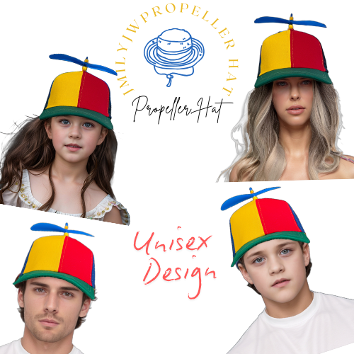 Unisex Adjustable Propeller Hat