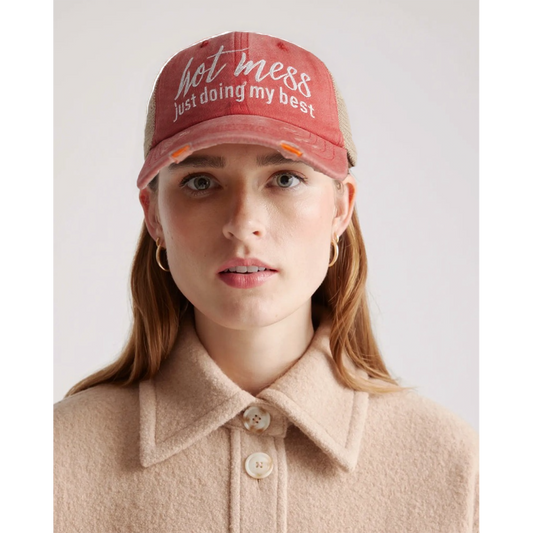 Ponytail Baseball Cap for Women